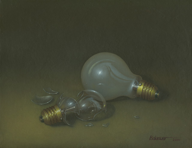 Josep-Enric Balaguer: Bombeta trencada, 2001 - 19 x 24 cm