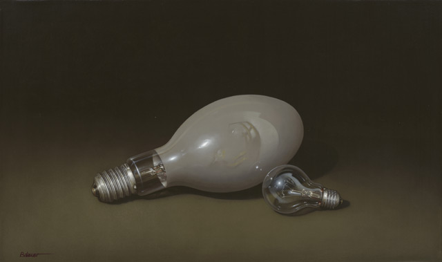 Josep-Enric Balaguer: Bombeta industrial, 2004 - 33 x 55 cm